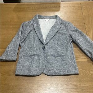 LC Lauren Conrad Heathered Gray Knit Top